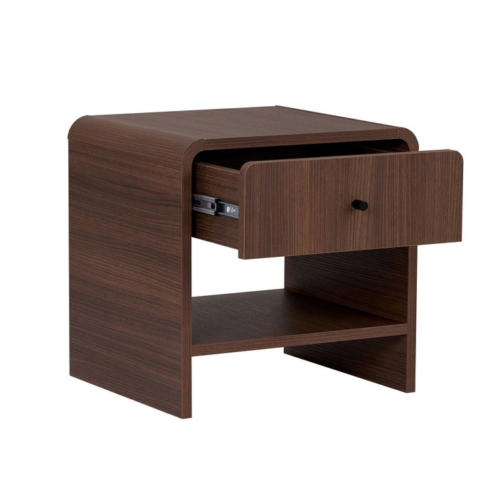 Nordure Mesita de Noche Milano Walnut